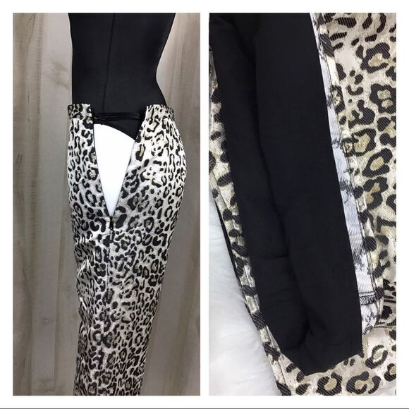 LPA Pant 88 In Luxe Leopard EUC Size Medium - Picture 5 of 8